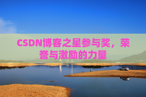 CSDN博客之星参与奖，荣誉与激励的力量